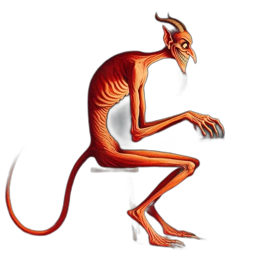 creature, dragon, animal, staff transparent PNG cut-out