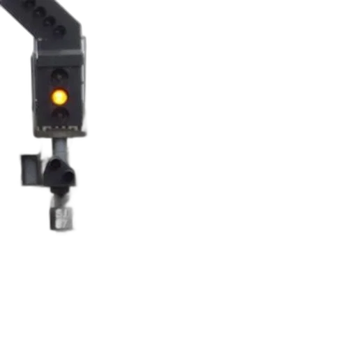 robot, staff, weapon, 3d render transparent PNG cut-out