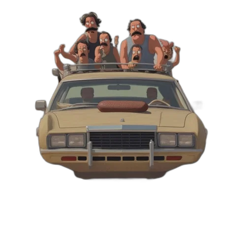 car, hair, hat, crown transparent PNG cut-out