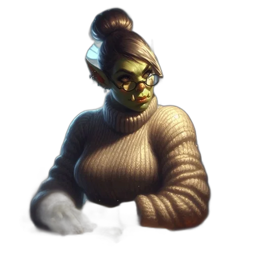 mask, staff, creature, face transparent PNG cut-out