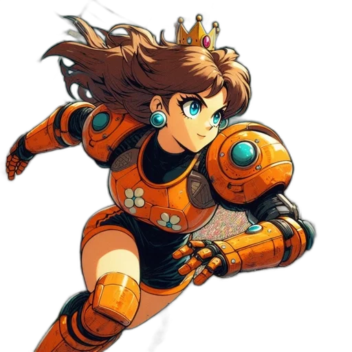 weapon, robot, crown, sword transparent PNG cut-out