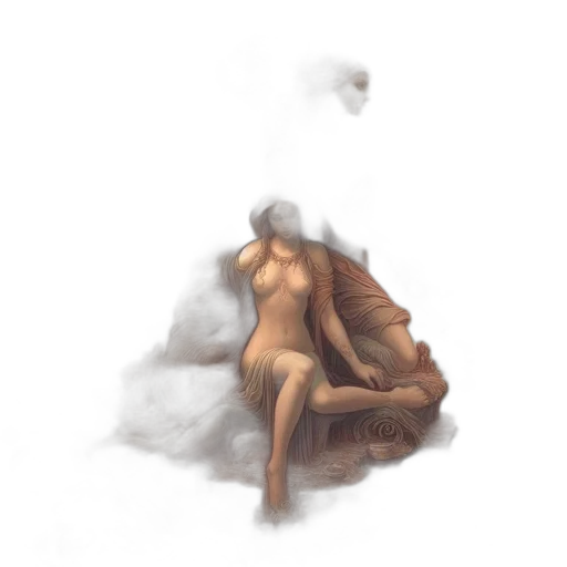 dress, creature, furniture, concept art transparent PNG cut-out