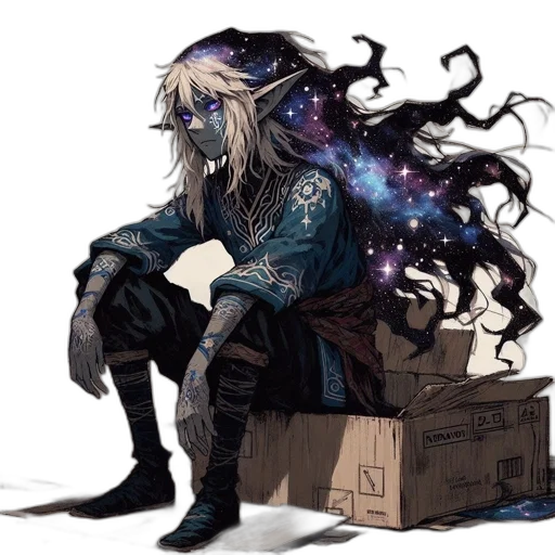 dragon, hair, creature, robot transparent PNG cut-out