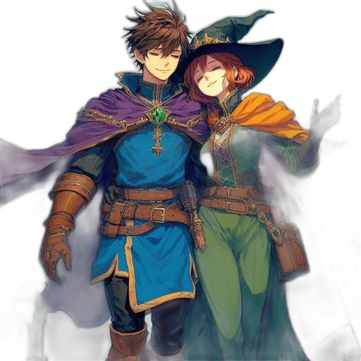 staff, sword, mask, fantasy art transparent PNG cut-out