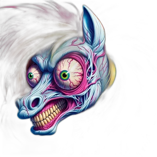 mask, face, creature, concept art transparent PNG cut-out