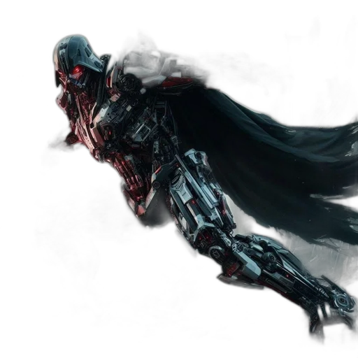 robot, sword, weapon, concept art transparent PNG cut-out