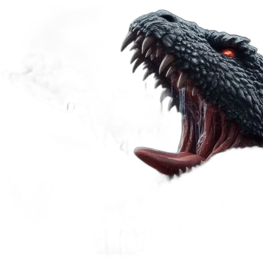 dragon, creature, animal, weapon transparent PNG cut-out