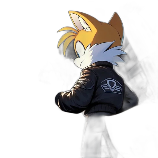 jacket, mask, staff, animal transparent PNG cut-out