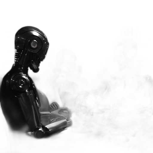 robot, mask, creature, animal transparent PNG cut-out