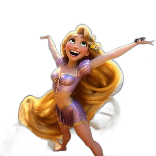 dress, fantasy art, cartoon, concept art transparent PNG cut-out