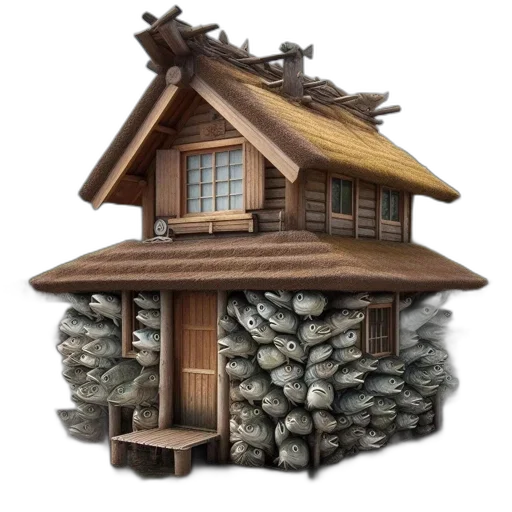 building, furniture, concept art, 3d render transparent PNG cut-out
