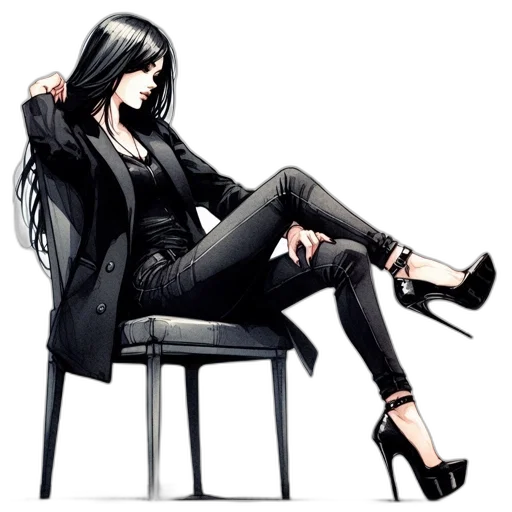 jacket, furniture, concept art, comic book art transparent PNG cut-out
