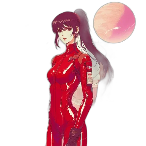 dress, robot, concept art, comic book art transparent PNG cut-out
