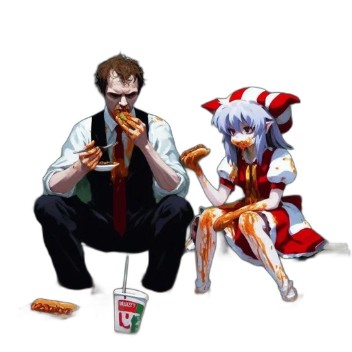 food, robot, staff, weapon transparent PNG cut-out
