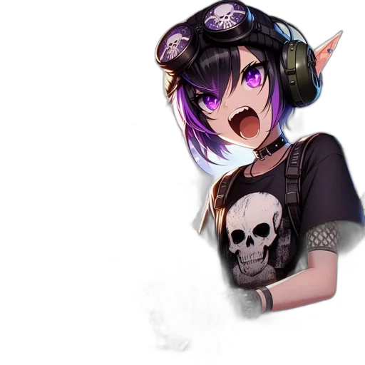 weapon, staff, face, hat transparent PNG cut-out
