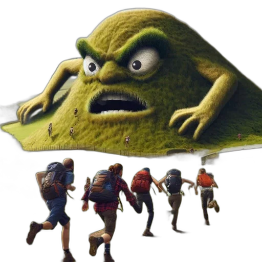 creature, mask, hat, face transparent PNG cut-out