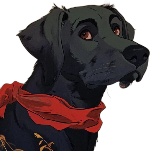 animal, staff, face, photorealistic transparent PNG cut-out
