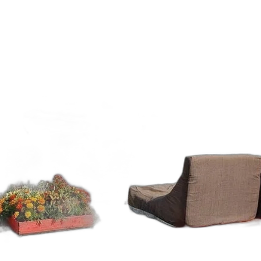 furniture, shoes, hat, 3d render transparent PNG cut-out