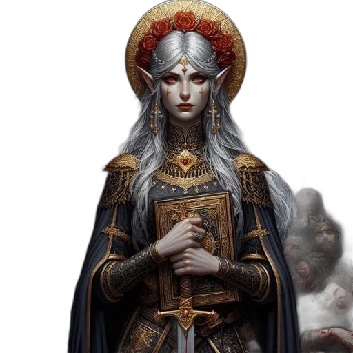 crown, fantasy art, concept art, photorealistic transparent PNG cut-out