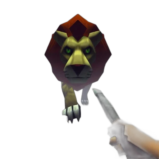 staff, weapon, animal, creature transparent PNG cut-out