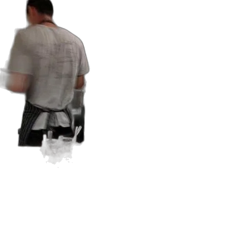 robot, staff, jacket, weapon transparent PNG cut-out