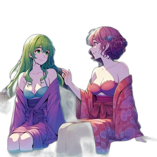 dress, jewelry, crown, vaporwave transparent PNG cut-out
