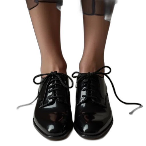 shoes, dress, 3d render, concept art transparent PNG cut-out