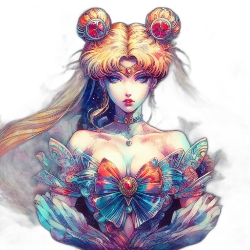 crown, dress, fantasy art, concept art transparent PNG cut-out