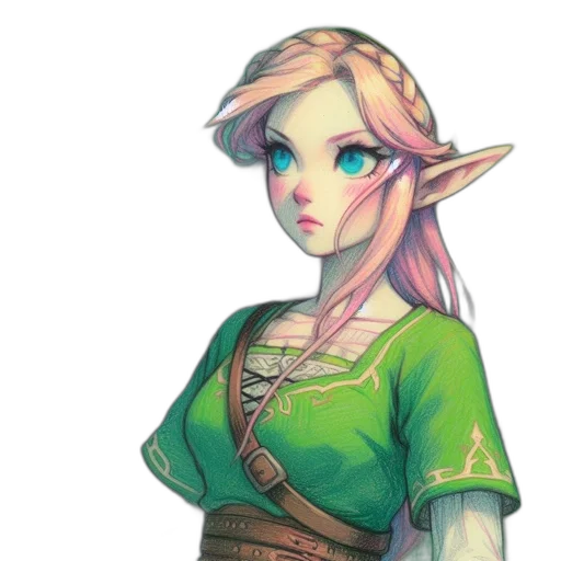 staff, dress, face, dragon transparent PNG cut-out