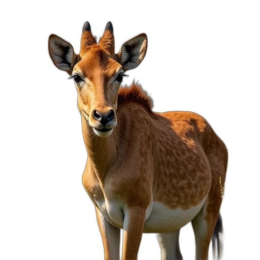 animal, crown, creature, staff transparent PNG cut-out