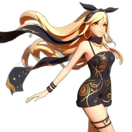dress, staff, dragon, fantasy art transparent PNG cut-out