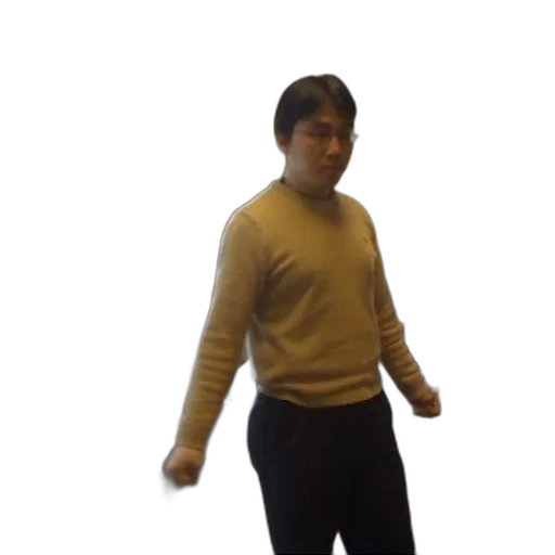 staff, jacket, creature, robot transparent PNG cut-out