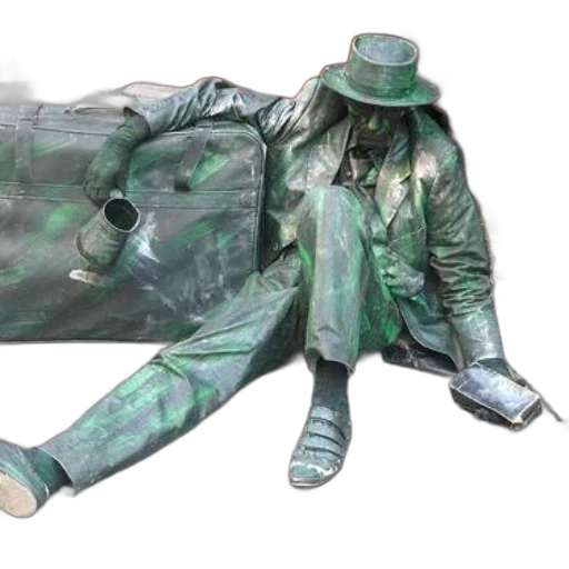 jacket, umbrella, concept art, green transparent PNG cut-out