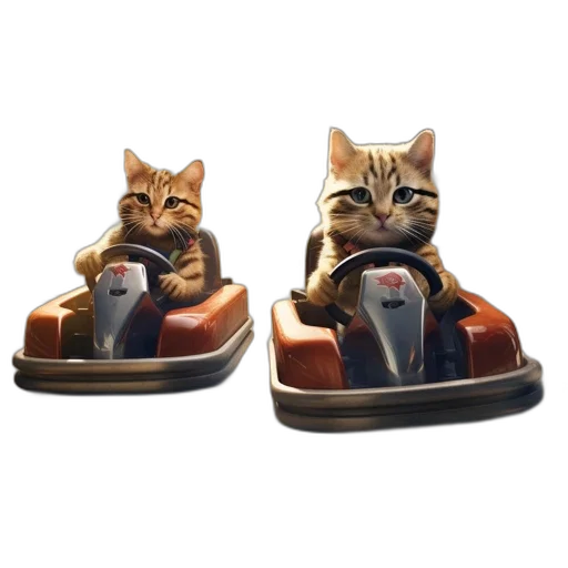 shoes, car, 3d render, concept art transparent PNG cut-out