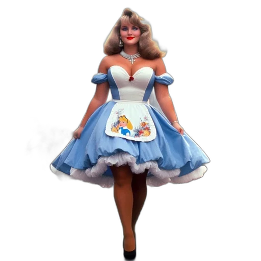 dress, 3d render, concept art, woman transparent PNG cut-out