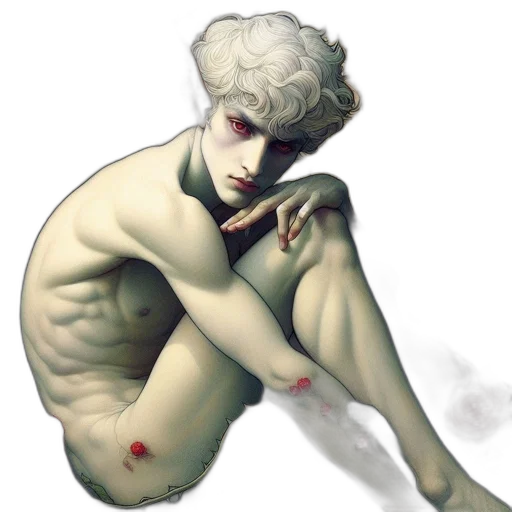 creature, concept art, fantasy art, watercolor transparent PNG cut-out