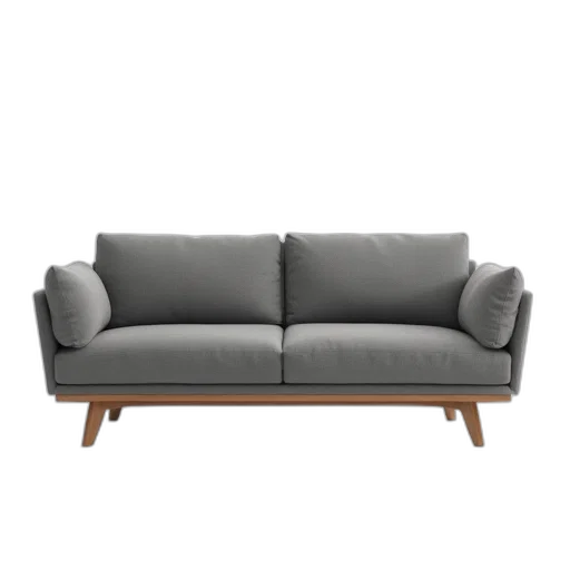 furniture, 3d render, earth tones, modern transparent PNG cut-out