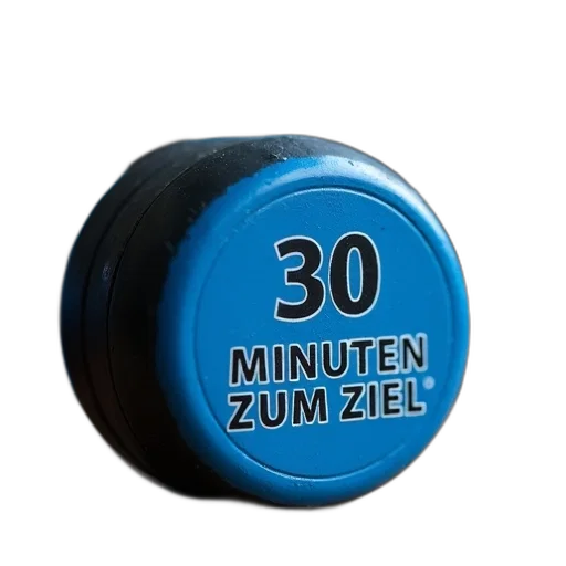 close-up, blue, black, dumbbell transparent PNG cut-out