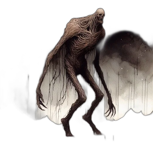 creature, hair, mask, animal transparent PNG cut-out