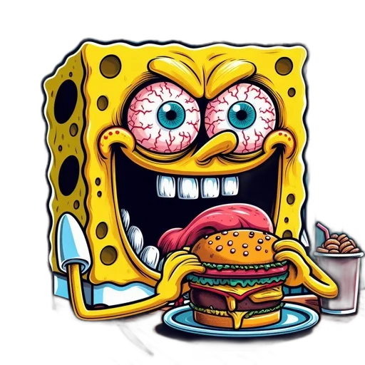 food, face, animal, creature transparent PNG cut-out