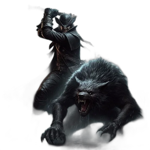 creature, staff, animal, concept art transparent PNG cut-out