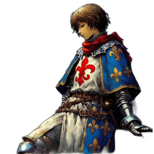 sword, weapon, staff, jacket transparent PNG cut-out