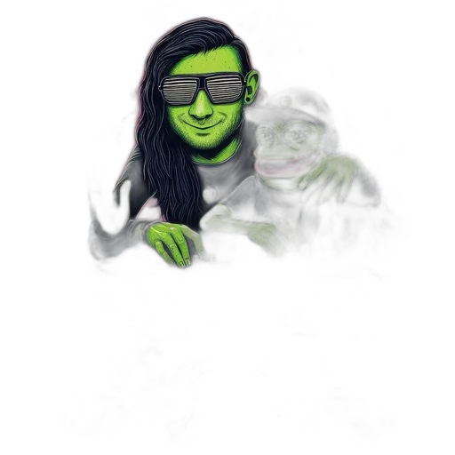 mask, creature, face, staff transparent PNG cut-out