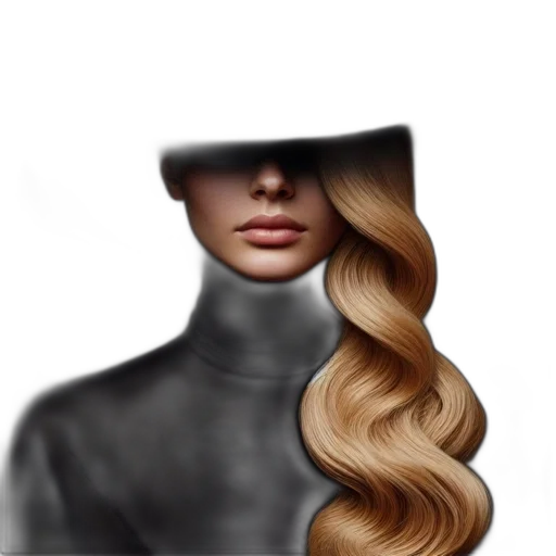 hair, hat, face, crown transparent PNG cut-out