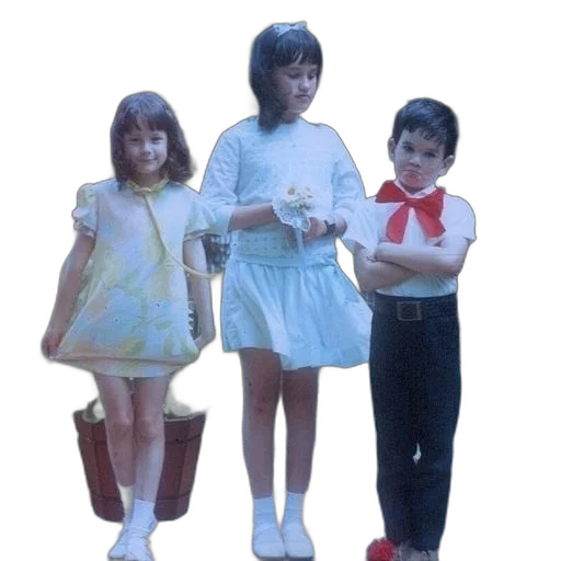 dress, mask, shoes, staff transparent PNG cut-out