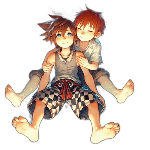pixel art, watercolor, anime, concept art transparent PNG cut-out