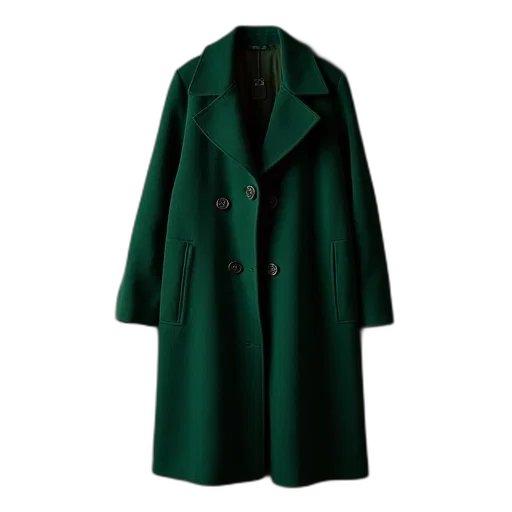 jacket, dress, green, row transparent PNG cut-out