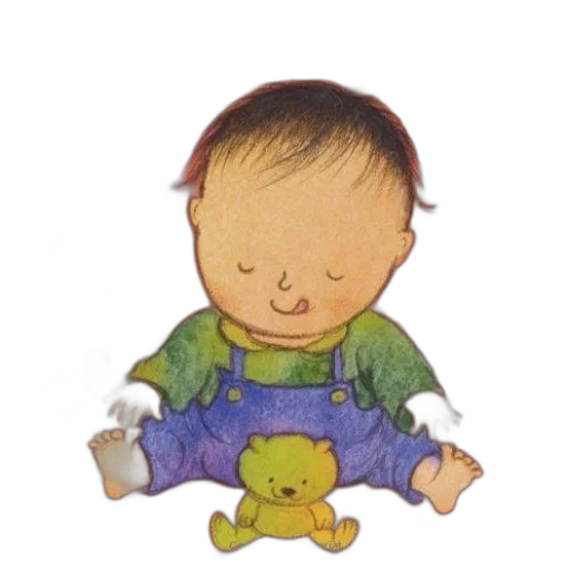 watercolor, concept art, photorealistic, children transparent PNG cut-out
