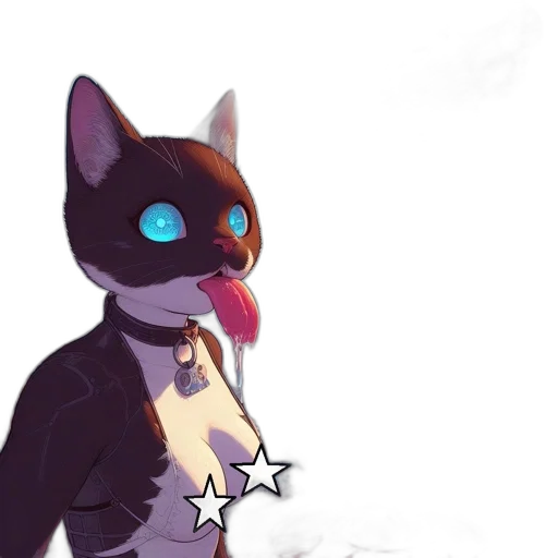 staff, animal, creature, robot transparent PNG cut-out