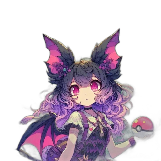 dragon, staff, creature, mask transparent PNG cut-out